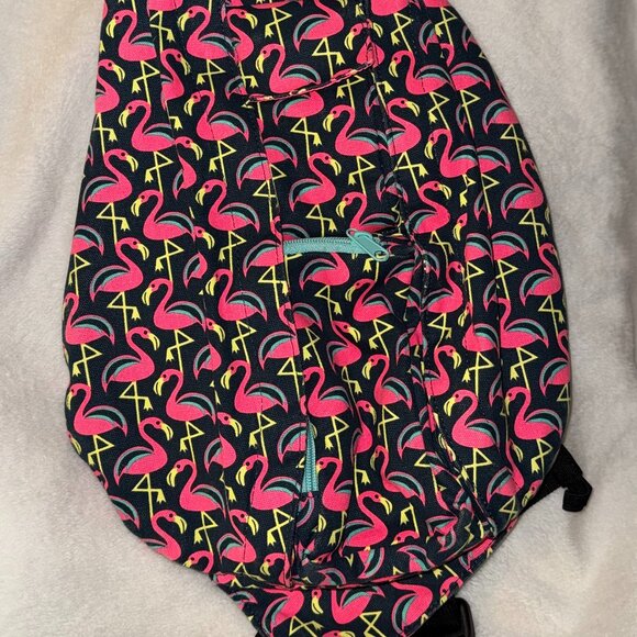 Kavu Rope Bag ~ Discontinued Pink Flamingo Pattern - Picture 1 of 4